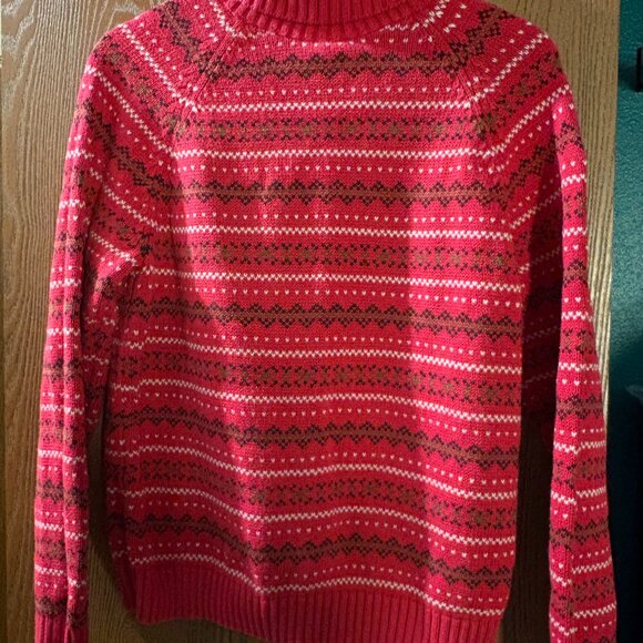 Vintage Lands End Holiday Sweater - Picture 1 of 2